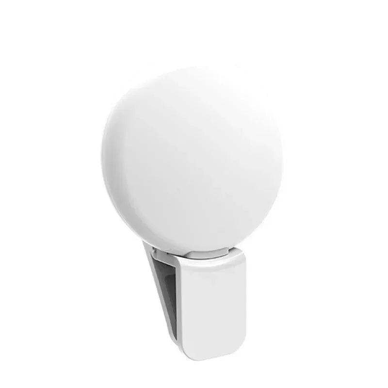 Glow Clip Selfie Ring Light | Rechargeable Phone Light