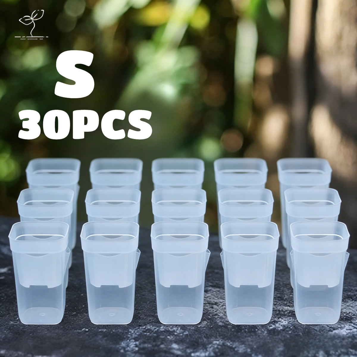 Sprout Start Self-Watering Pots | Mini Seedling Planters