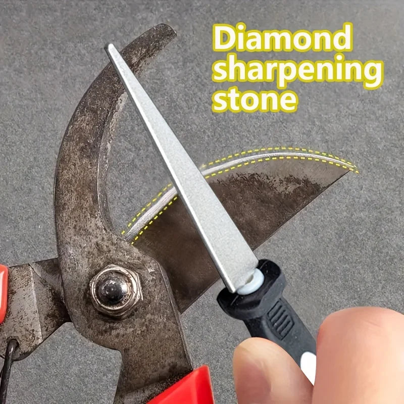 Flint Diamond Sharpener | Garden Pruner & Scissor File