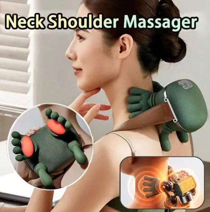 Soothe Neck & Shoulder Massager | Portable Rechargeable Massager