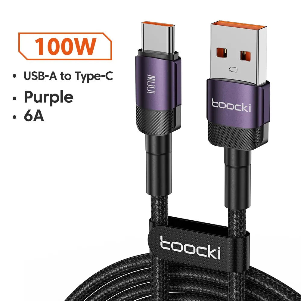 Rapid Braid Charging Cable | USB-C Fast Charge Cord, up to 3m