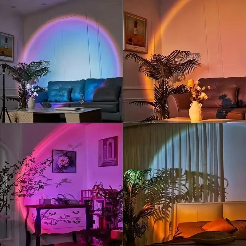 Golden Hour Sunset Lamp | 16-Colour Projection Light