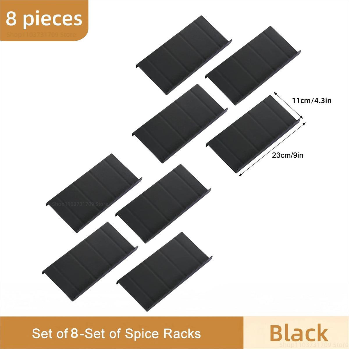 Tier Spice Drawer Organiser | 4-Level Adjustable Rack