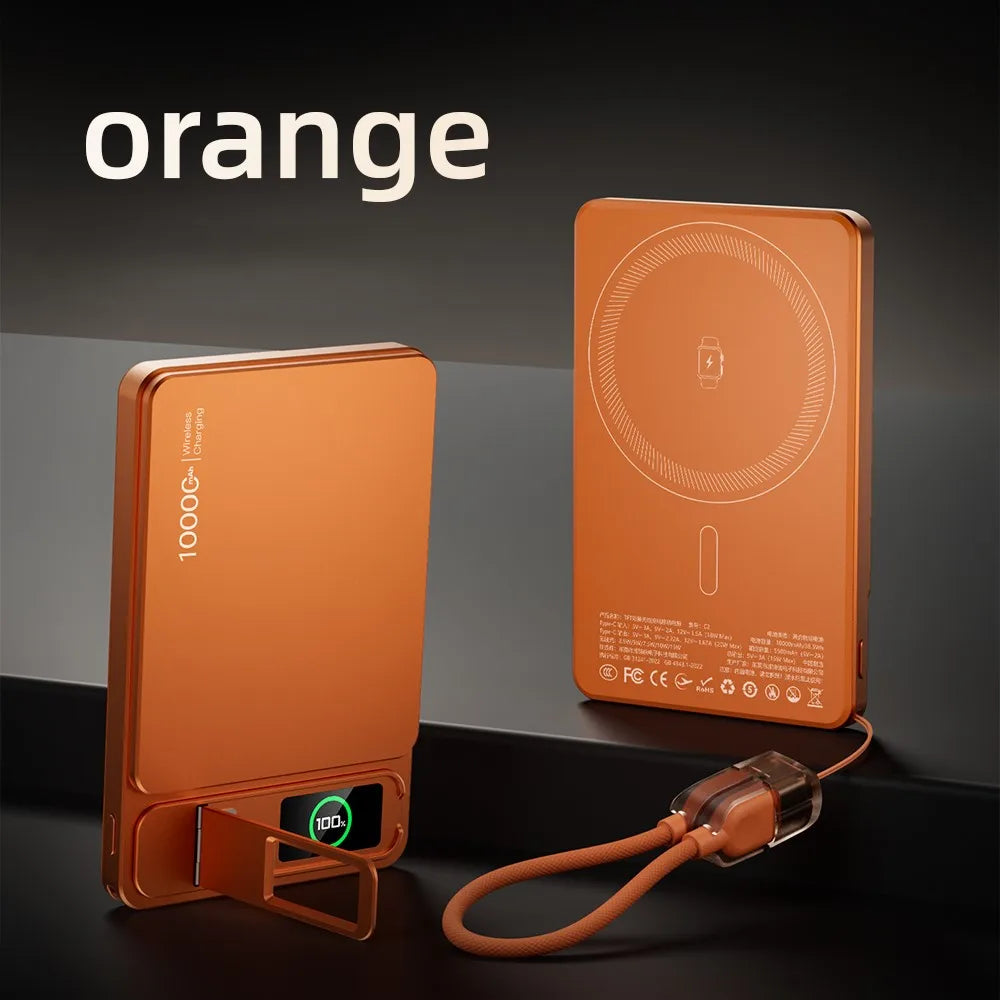 AlloyCharge Magnetic Power Bank | Digital Display, 20W