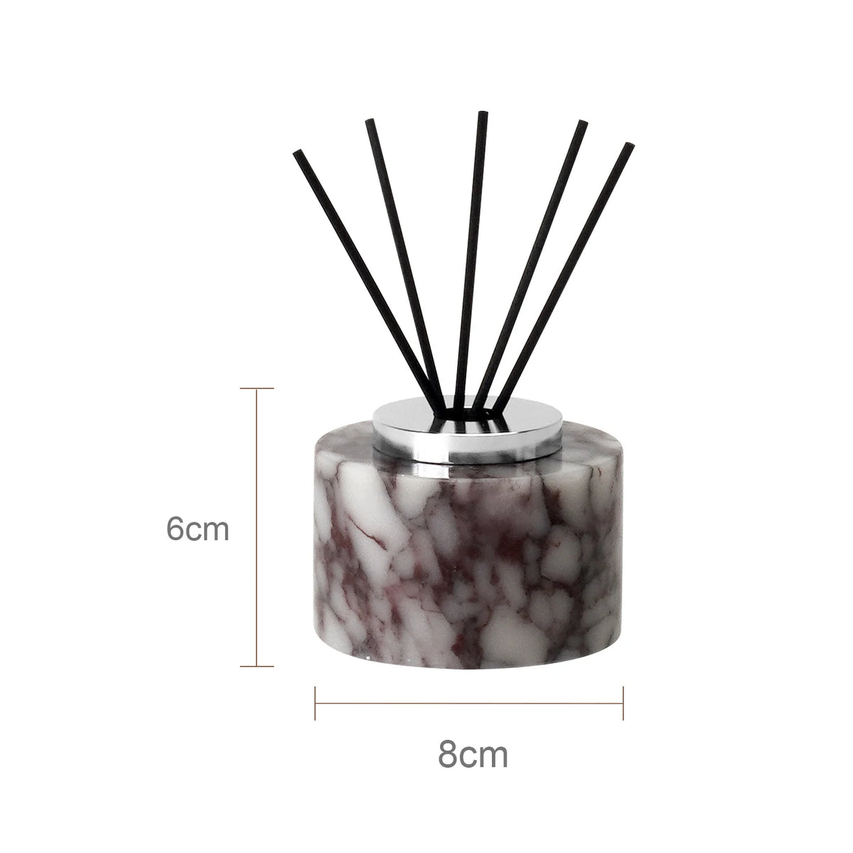 Viola Marble Bathroom Collection | Purple-Veined Natural Marble Accessories