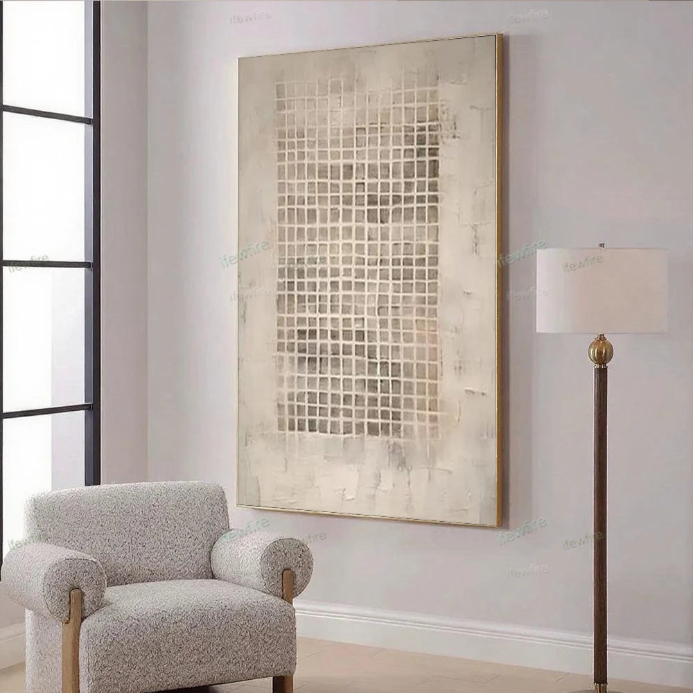 Atelier Abstract Canvas Art | Hand-Painted Textured Wall Painting