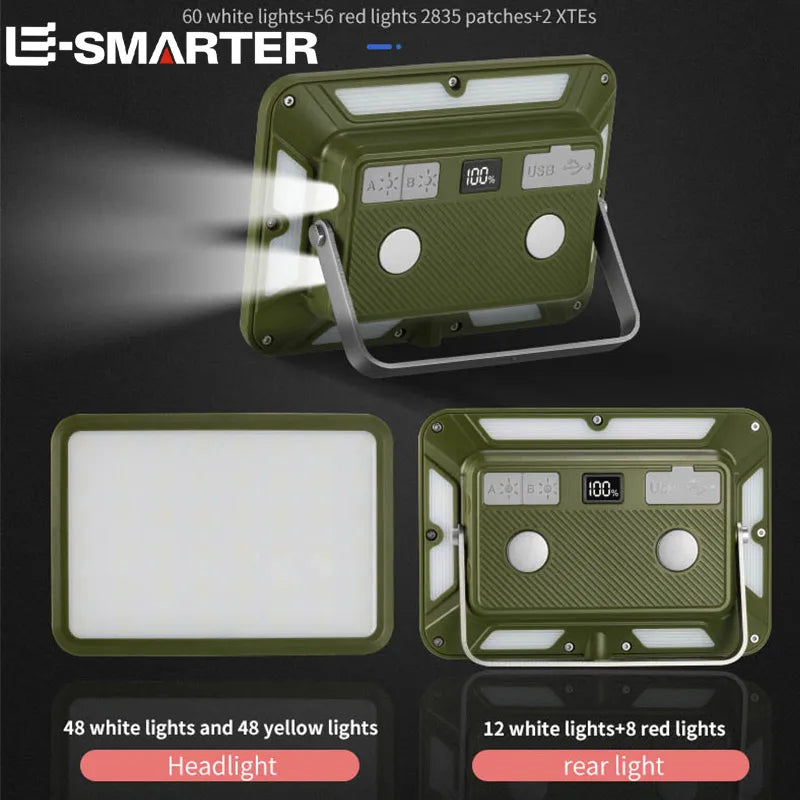 LumaGrip Work Light | Rechargeable Magnetic Camping Lamp