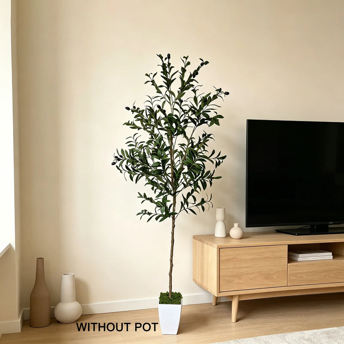 Evergreen Artificial Olive Tree | Realistic Faux Plant 120-180 cm