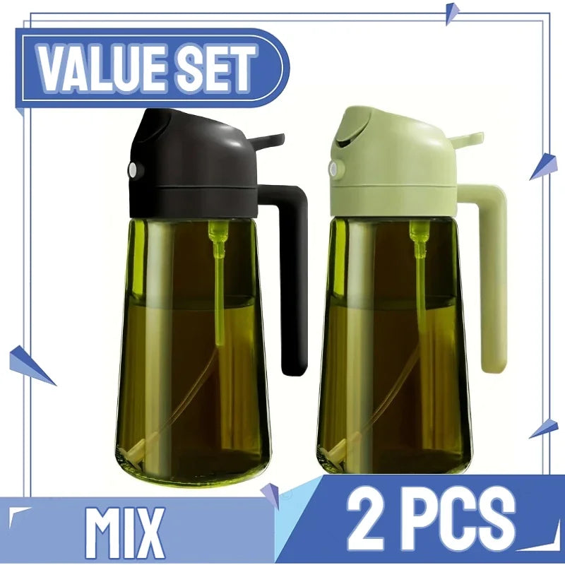 Sizzle 2-in-1 Oil Sprayer | Spray Bottle & Brush for Air Fryers