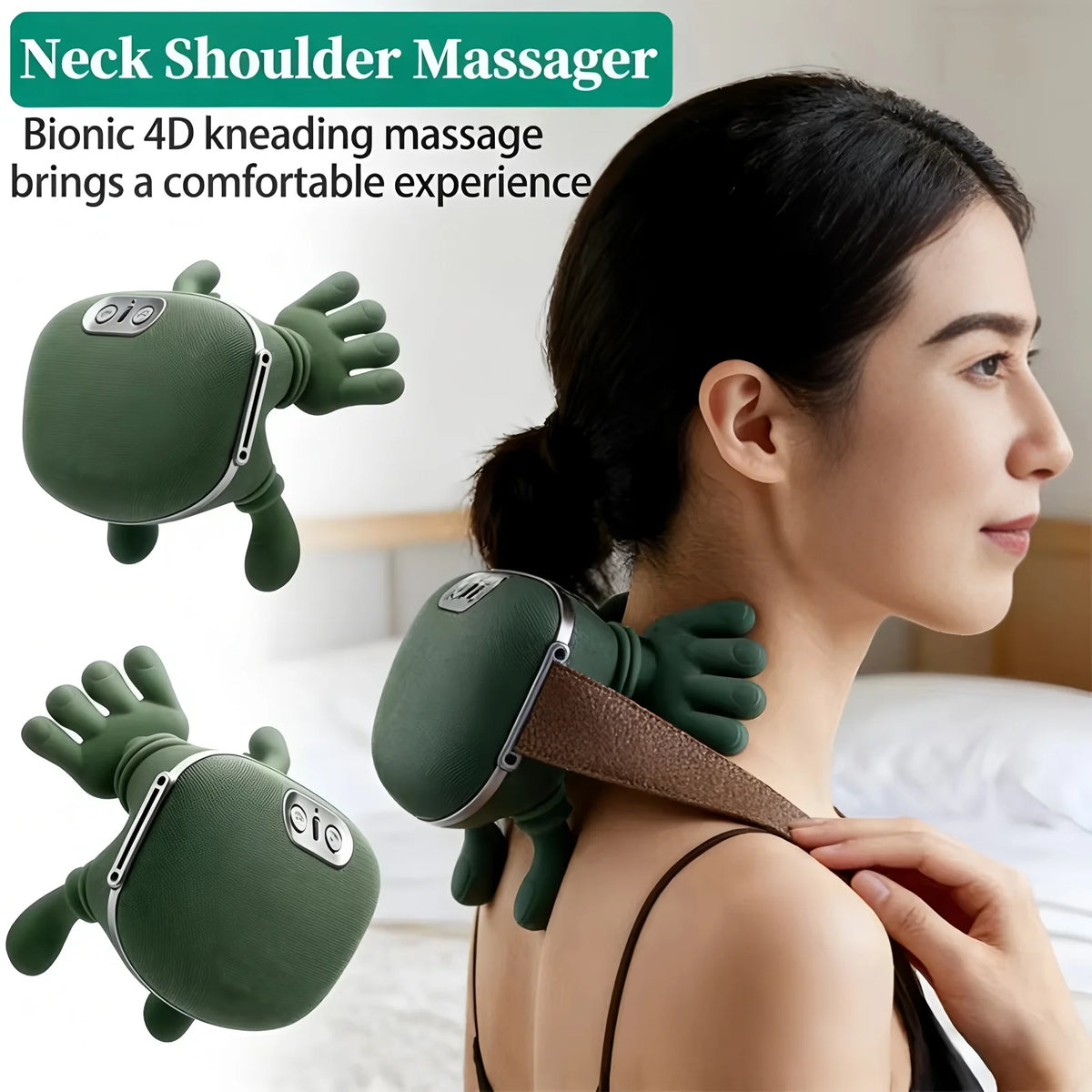 Soothe Neck & Shoulder Massager | Portable Rechargeable Massager