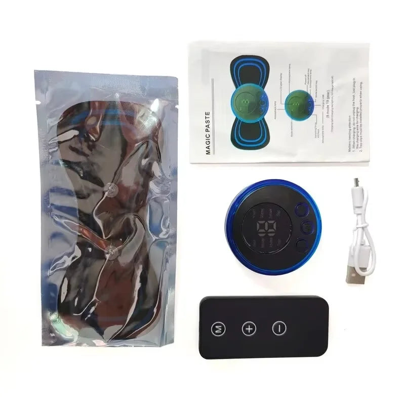 EaseWave EMS Massager | 8-Mode Neck & Body Pulse Pad