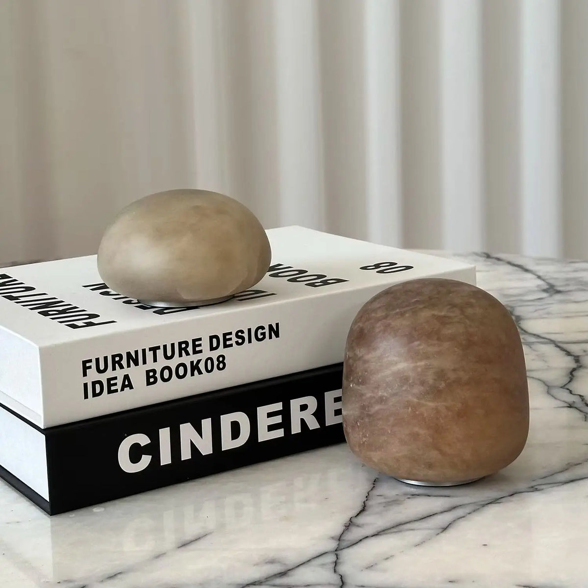 Glow Alabaster Table Lamp | Rechargeable Stone Mood Light