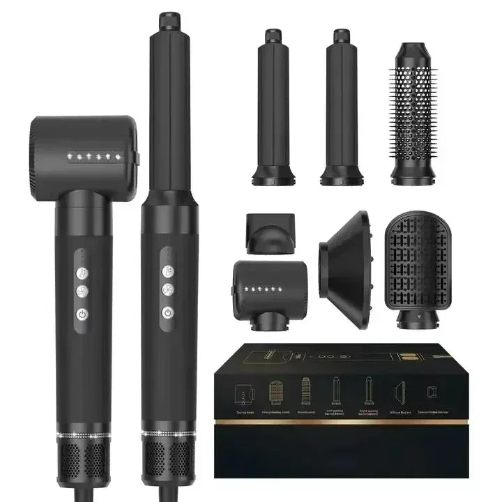 StyleWave 7-in-1 Air Styler | Hair Dryer, Curler and Straightener