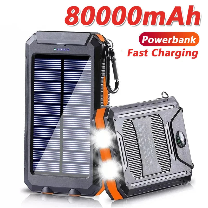 SunVault Solar Power Bank | High Capacity with LED Light