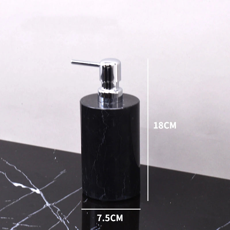 Nero Marble Bathroom Collection | Black Natural Marble Vanity Accessories