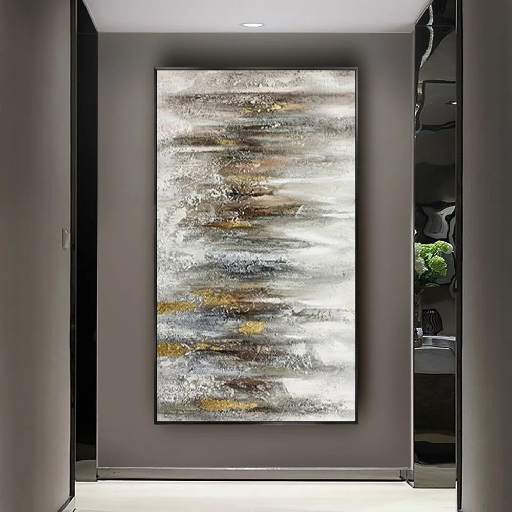 Atelier Abstract Canvas Art | Hand-Painted Textured Wall Painting