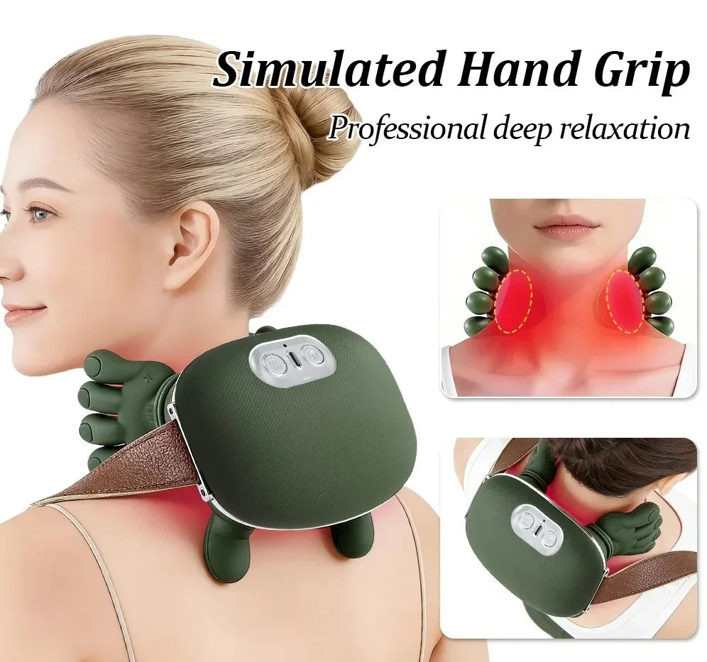 Soothe Neck & Shoulder Massager | Portable Rechargeable Massager