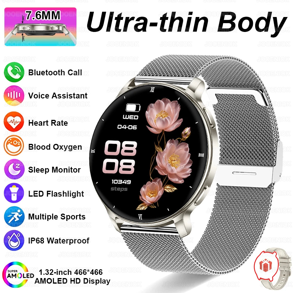 Aura AMOLED Smartwatch | Bluetooth Calling Fitness Watch