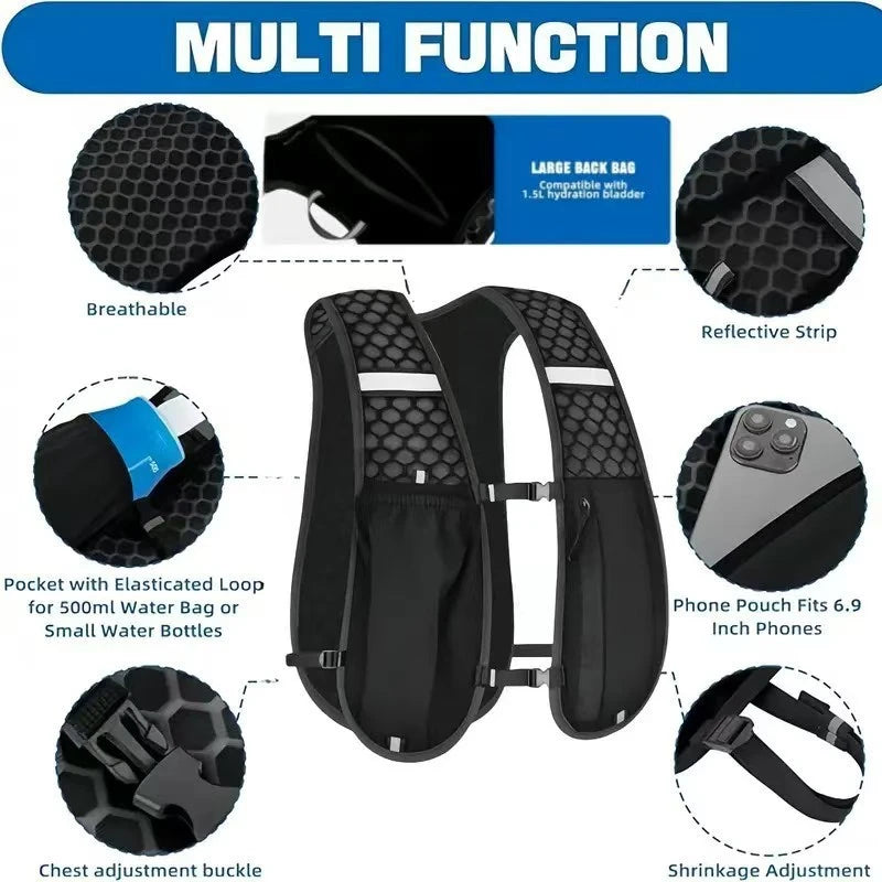 Stride Hydration Pack | Lightweight Running Backpack