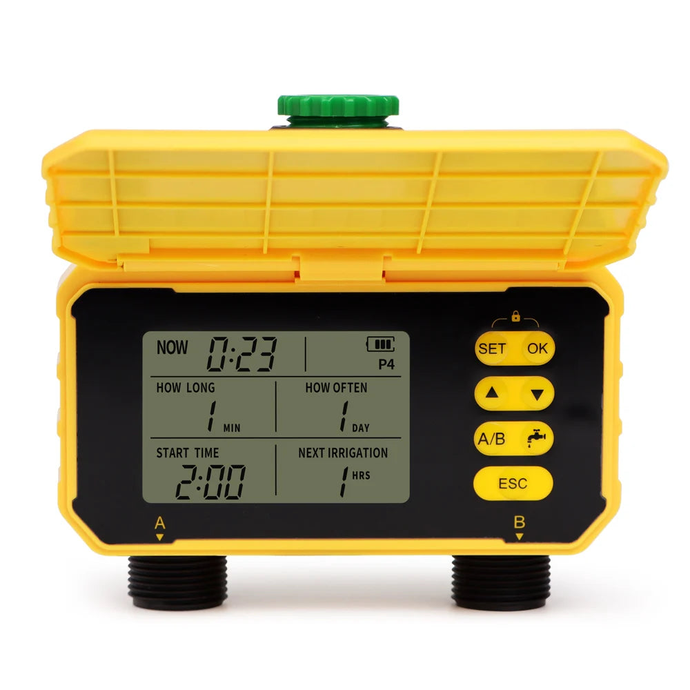 SunDrip Solar Water Timer | Smart Garden Tap Timer with Optional WiFi