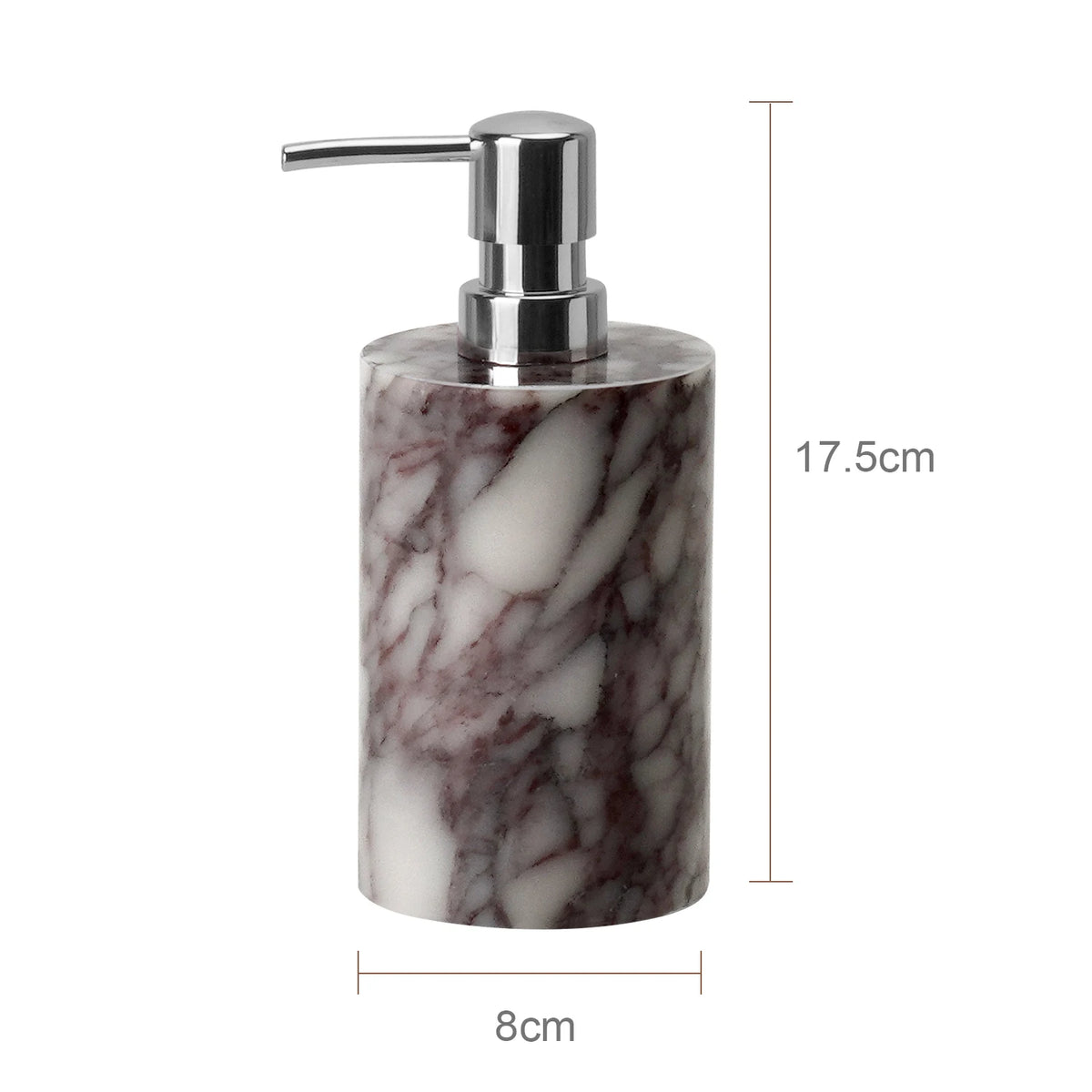 Viola Marble Bathroom Collection | Purple-Veined Natural Marble Accessories
