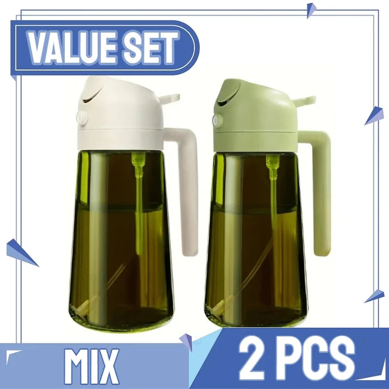 Sizzle 2-in-1 Oil Sprayer | Spray Bottle & Brush for Air Fryers