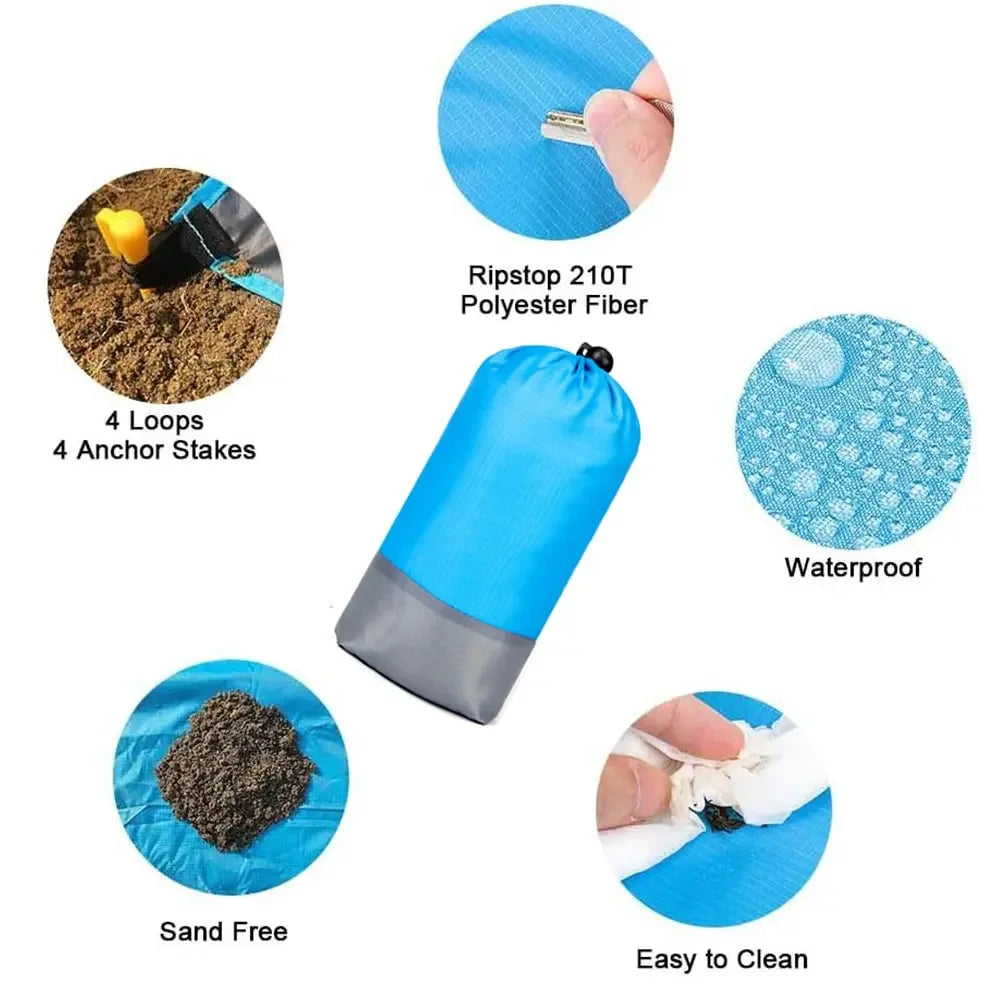 SandShake Beach Blanket | Sandproof Waterproof Mat