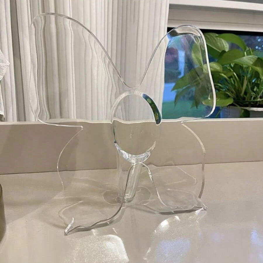Gallery Frame Vase | Clear Acrylic Modern Art Vase