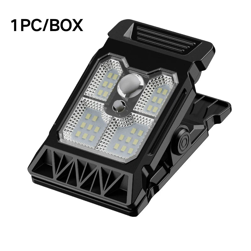 Solstice Solar Clip Lamp | Motion Sensor Garden Wall Light