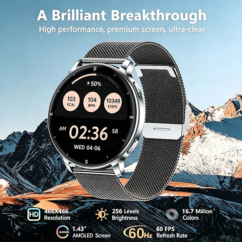 Aura AMOLED Smartwatch | Bluetooth Calling Fitness Watch