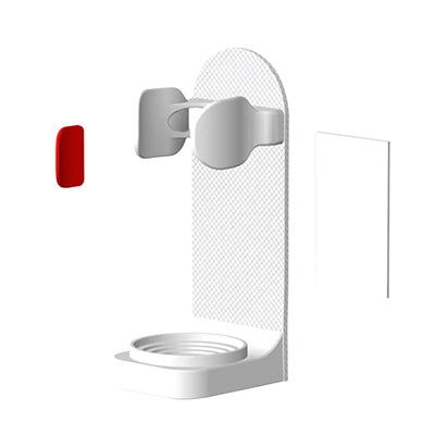 BrushDock Toothbrush Holder | Wall-Mount Electric Brush Stand