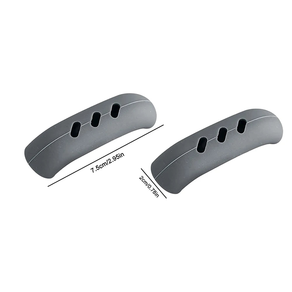CoolGrip Handle Sleeves | Silicone Pan Handle Covers, 2 Pack