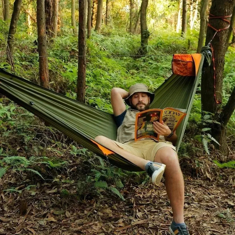 Ridgeline Bushcraft Hammock | Camping Hammock with Mosquito Net
