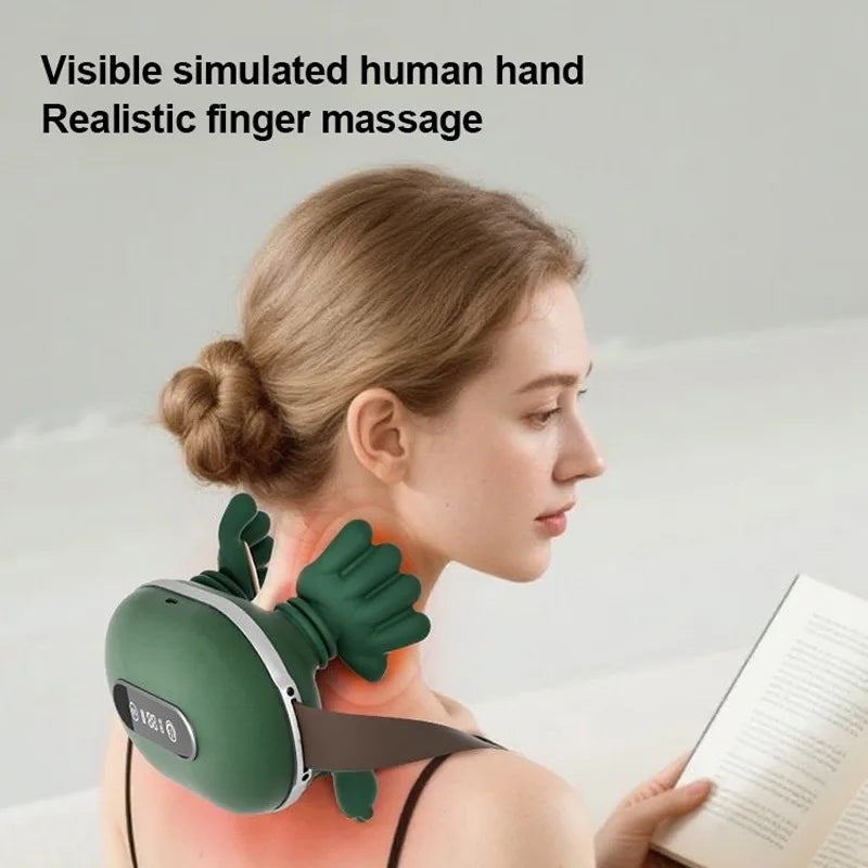 ThermaKnead Neck & Shoulder Massager | 4D Heated Wireless Massager