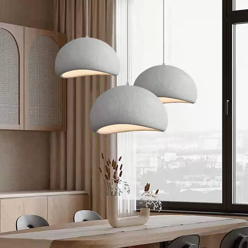 Driftstone Wabi-Sabi Chandelier | Organic Dome Pendant Cluster