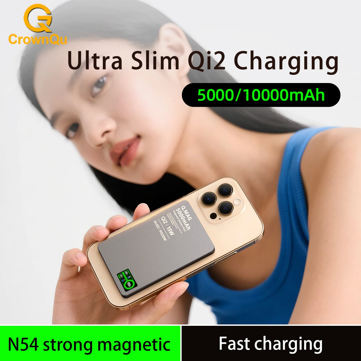 MagCharge Wireless Power Bank | Magnetic 5000/10000mAh