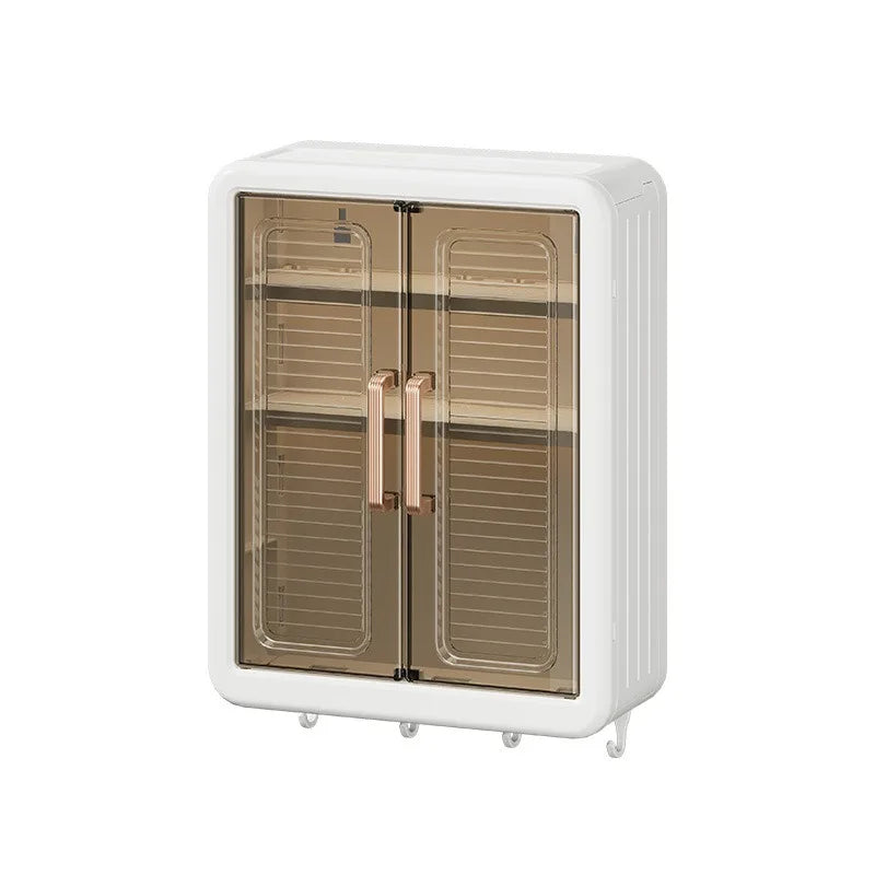 Vanity Haven Wall Bathroom Cabinet | No-Drill Magnetic Door Storage