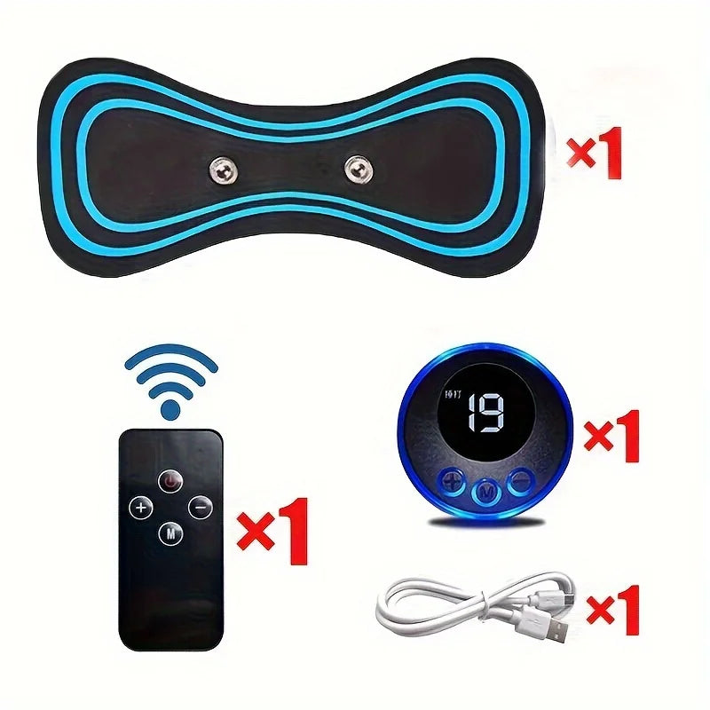 EaseWave EMS Massager | 8-Mode Neck & Body Pulse Pad