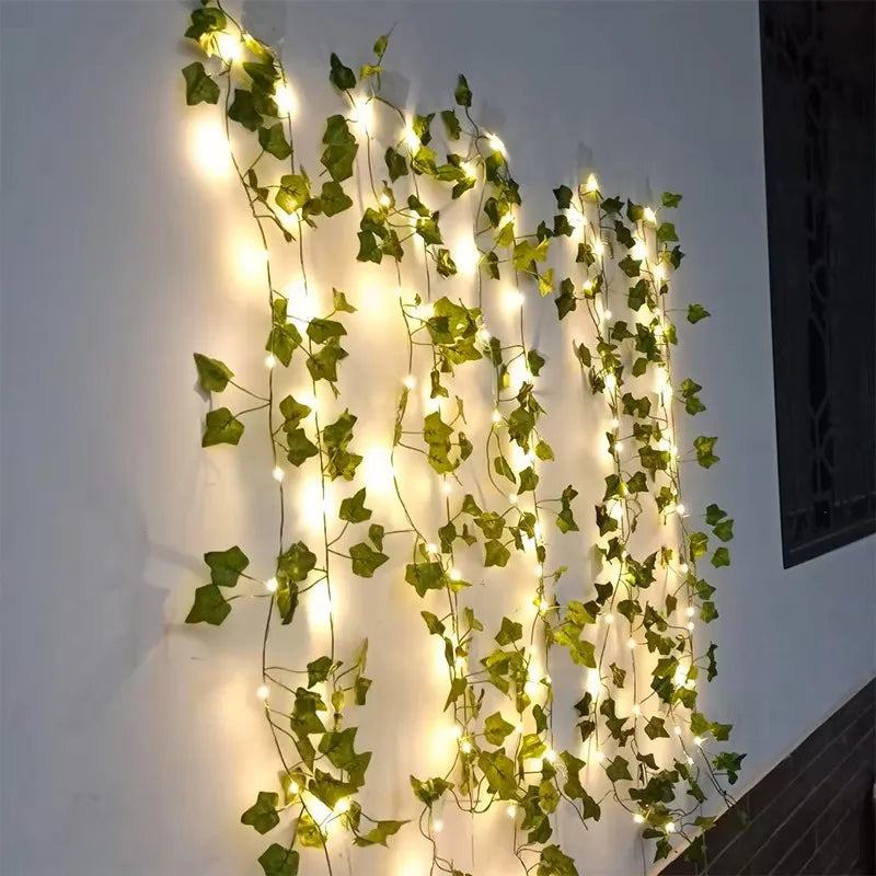 Ivy Trail Fairy Lights | Artificial Vine LED String, 2m