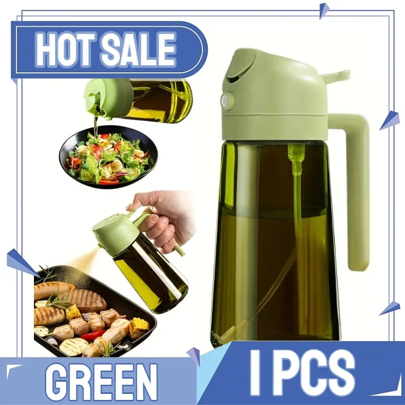 Sizzle 2-in-1 Oil Sprayer | Spray Bottle & Brush for Air Fryers