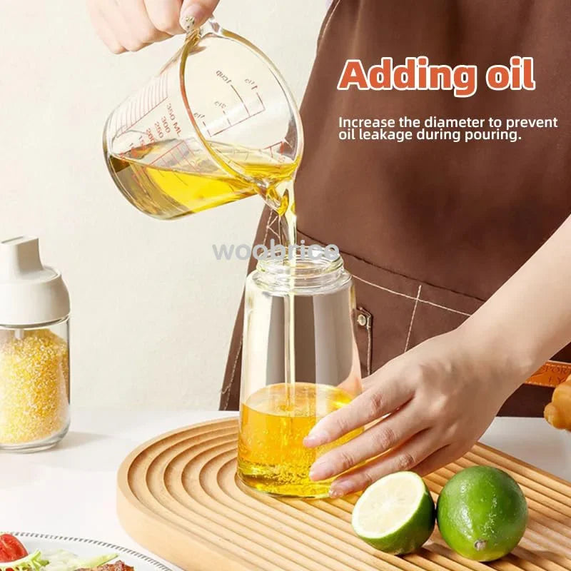 Sizzle 2-in-1 Oil Sprayer | Spray Bottle & Brush for Air Fryers
