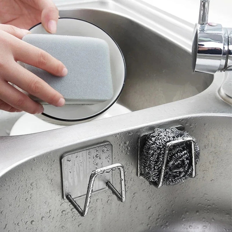 Keel Sink Sponge Rack | Stainless Steel Draining Holder