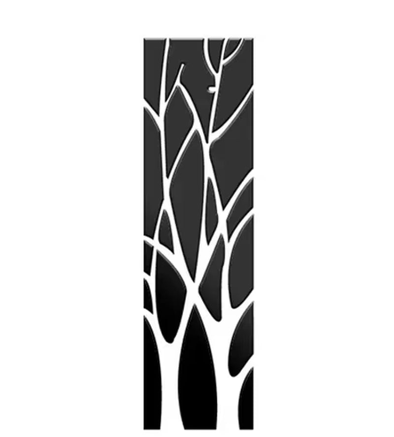 Tree Silhouette Acrylic Mirror Wall Decals
