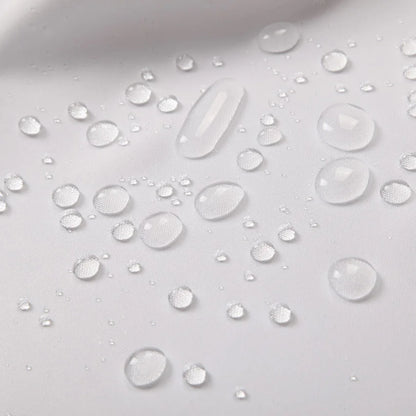 Pure White Shower Curtain | Thick Waterproof Bath Curtain