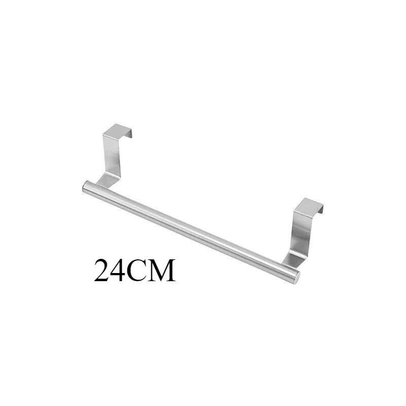 DoorHang Towel Bar | Over-Door Stainless Steel Rail