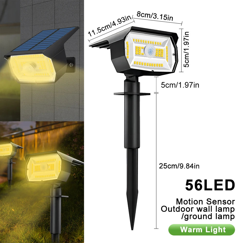 YardBeam Solar Spotlight | 72 LED IP65 Landscape Light