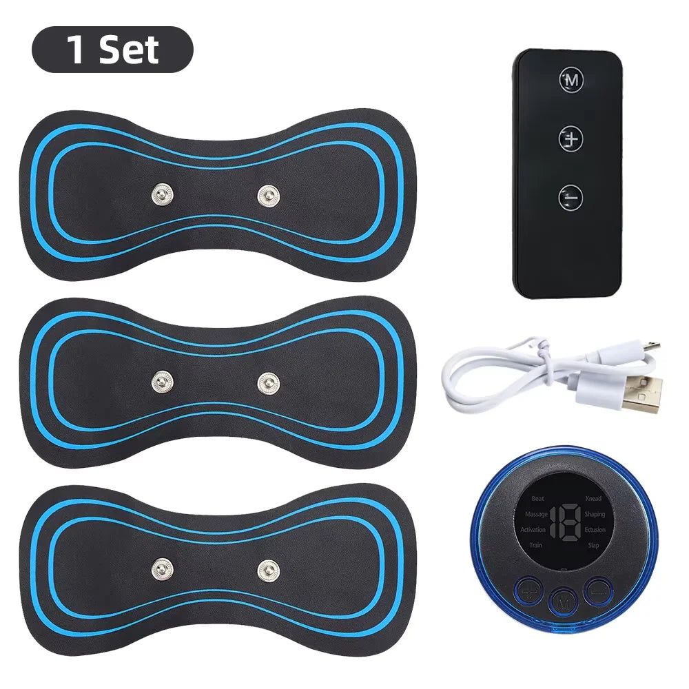 EaseWave EMS Massager | 8-Mode Neck & Body Pulse Pad