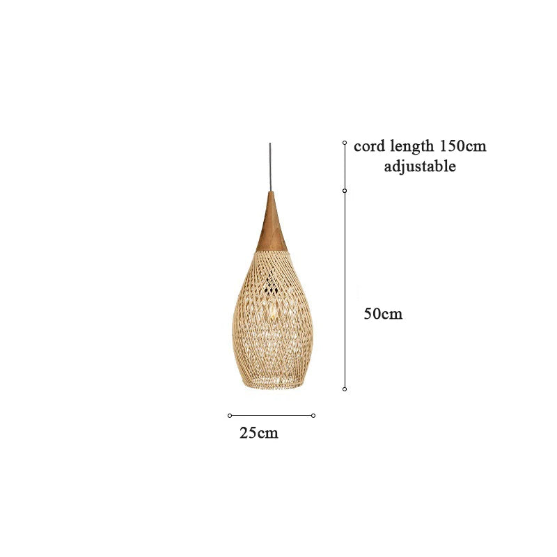 Nest Rattan Pendant Light | Handwoven Wicker Lamp Shade