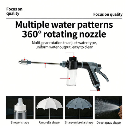 Spin Wash Hose Kit | 360 Degree Car & Garden Sprayer