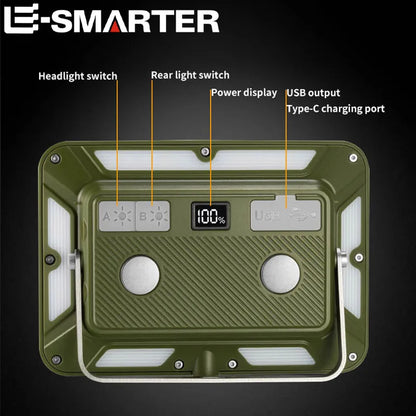 LumaGrip Work Light | Rechargeable Magnetic Camping Lamp